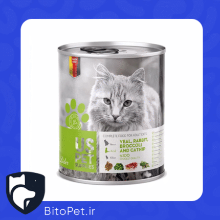 بیت و پت کنسرو گربه یوزپت 400گرمی مرغ و کدو و سالمون