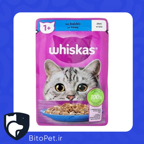 بیت و پت پوچ گربه ویسکاس طعم بره 85گرمی