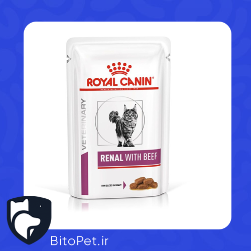 پوچ گربه رویال كنین رنال گوشت