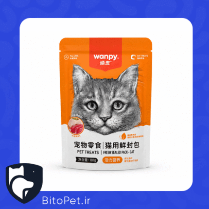 پوچ گربه ونپی با طعم مرغ و گوشت